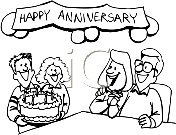 Anniversary Clip Art Image