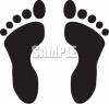 Foot Clip Art Image
