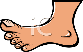 Foot Clip Art Image
