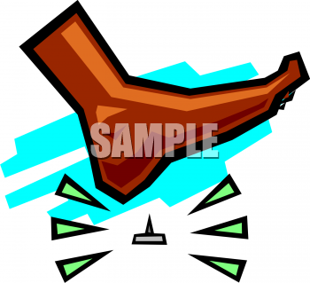 Foot Clip Art Image