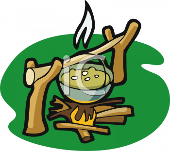 Camping Clip Art Image