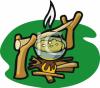 Camping Clip Art Image