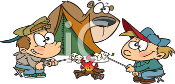 Camping Clip Art Image