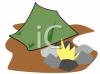 Camping Clip Art Image