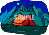 Camping Clip Art Image