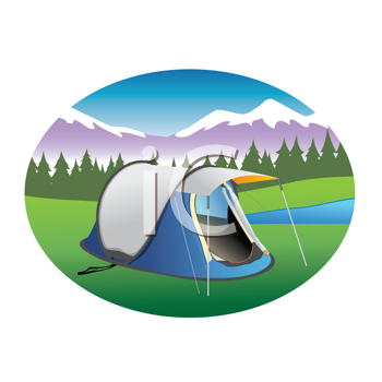 Camping Clip Art Image