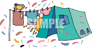 Camping Clip Art Image