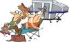 Camping Clip Art Image