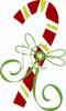 Candy Cane Clip Art Image