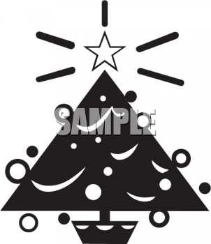Christmas Tree Clip Art Image
