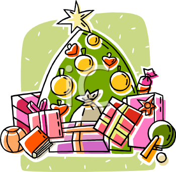 Christmas Tree Clip Art Image
