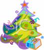 Christmas Tree Clip Art Image