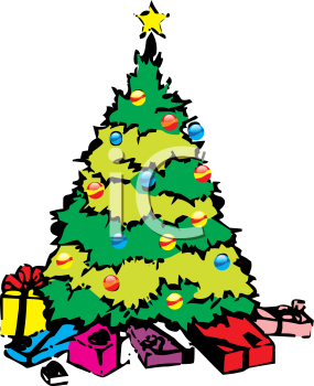 Christmas Tree Clip Art Image
