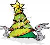 Christmas Tree Clip Art Image
