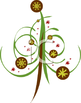 Christmas Tree Clip Art Image