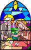 Nativity Scene Clip Art Image