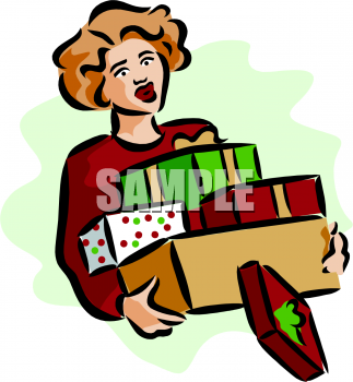 Presents Clip Art Image