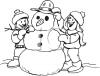 Snowman Clip Art Image