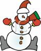 Snowman Clip Art Image