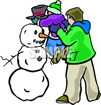 Snowman Clip Art Image