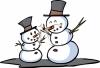 Snowman Clip Art Image