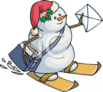 Snowman Clip Art Image