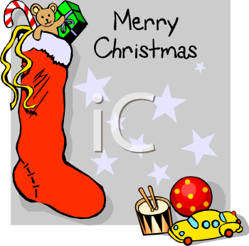 Stocking Clip Art Image