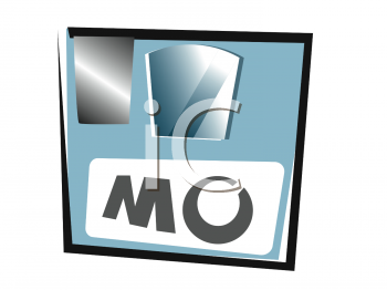 Computer Disk Clip Art Image