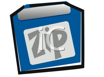 Computer Disk Clip Art Image