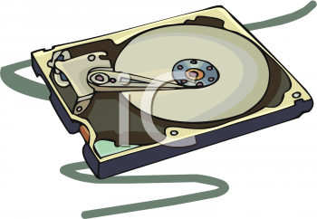 Computer Disk Clip Art Image
