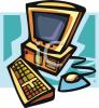 Computer  Clip Art Image