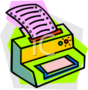 Printer Clip Art Image