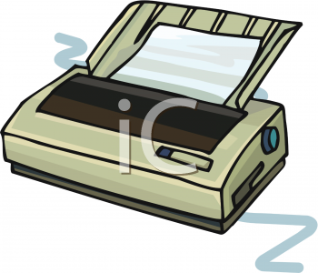 Printer Clip Art Image