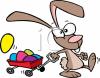 Easter Rabbit Clip Art Image