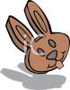 Easter Rabbit Clip Art Image