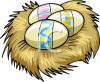 Easter Eggs Clip Art Image