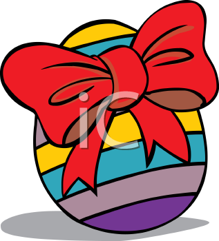 Easter Eggs Clip Art Image