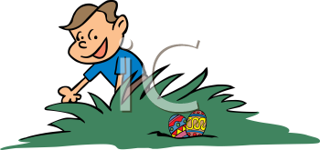 Easter Eggs Clip Art Image