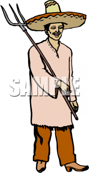Ethnic People Clip Art Image