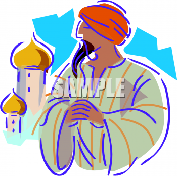 Ethnic People Clip Art Image