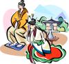 Ethnic People Clip Art Image