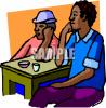 Ethnic People Clip Art Image