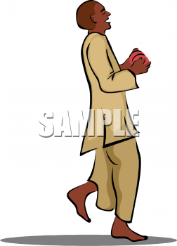 Ethnic People Clip Art Image