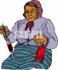 Ethnic People Clip Art Image
