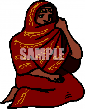 Ethnic People Clip Art Image