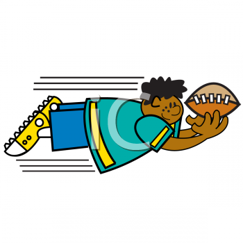 Football Clip Art Image