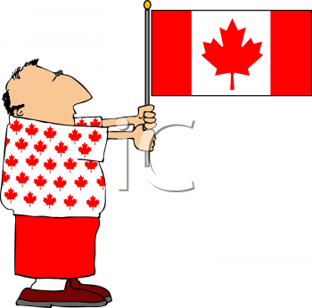 Canada Day Clip Art Image