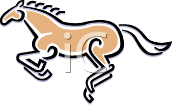 Horse Clip Art Image