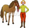 Horse Clip Art Image