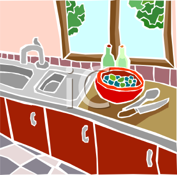 Kitchen Clip Art Image